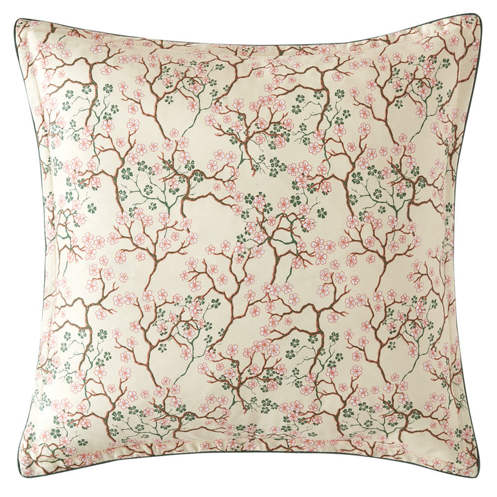 Logan and Mason Camelia Blush European Pillowcase | My Linen