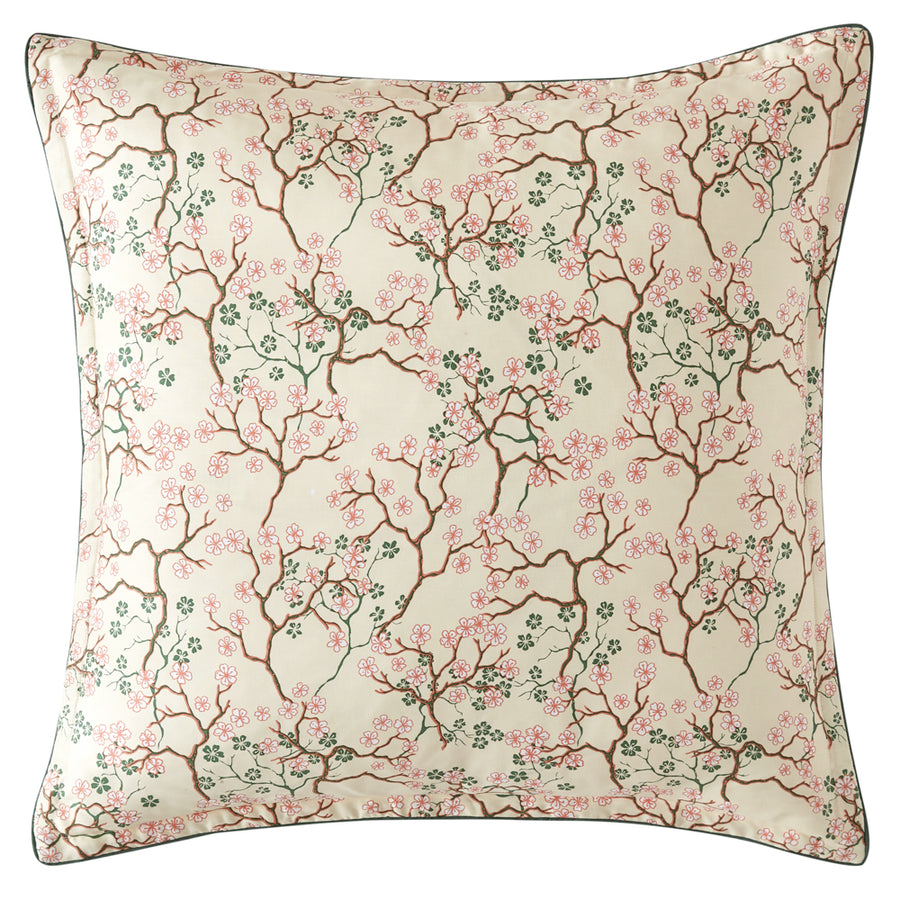 Logan and Mason Camelia Blush European Pillowcase | My Linen