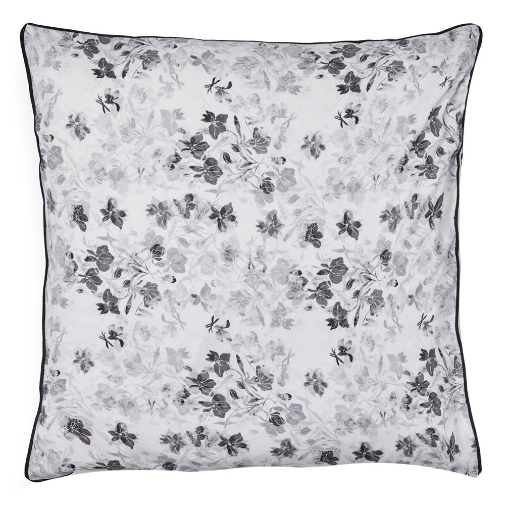 Dendy Black European Pillowcase