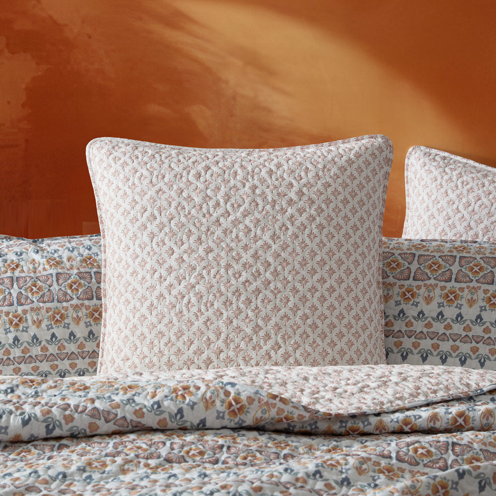Logan and Mason Gypsy Multi European Sham Lifestyle | My Linen