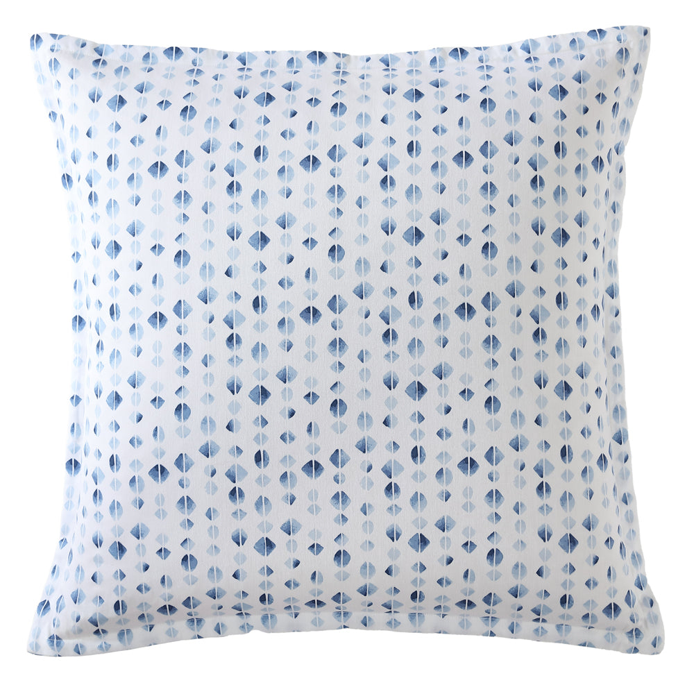 Logan and Mason Harbor Denim European Pillowcase | My Linen