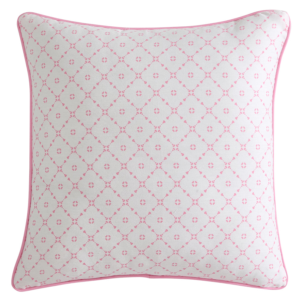 Logan and Mason Hibiscus Hue Pink European Pillowcase | My Linen