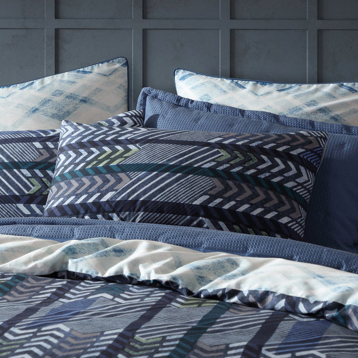 Homme Quilt Cover Set | Queen Bed