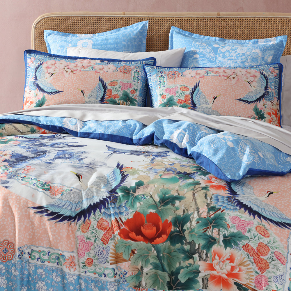 Hyami Quilt Cover Set | Queen Bed