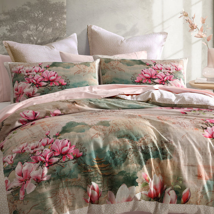 Ikigai Magnolia Quilt Cover Set | Super King