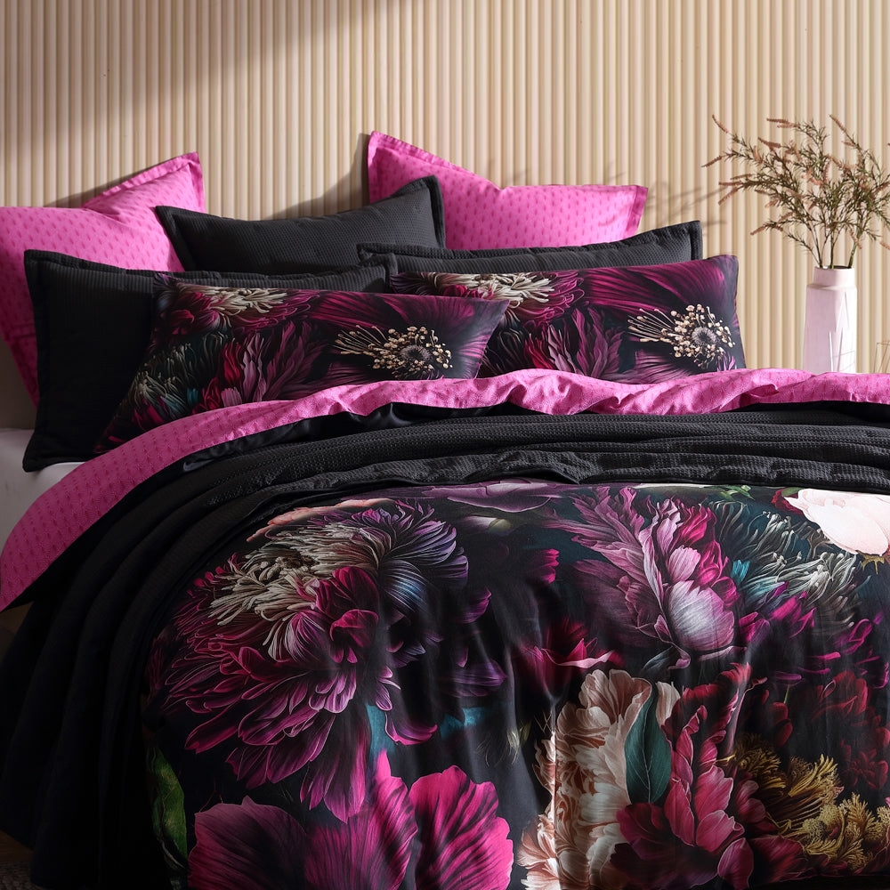 Inner Sanctum Pink Quilt Cover Set | Queen Bed