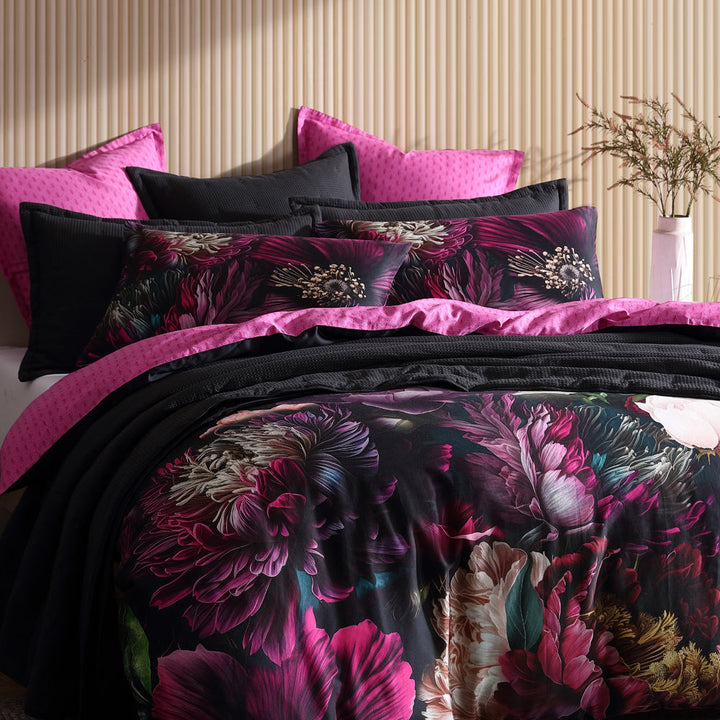 Inner Sanctum Pink Quilt Cover Set | Queen Bed