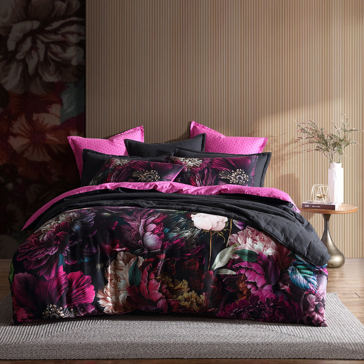 Inner Sanctum Pink Quilt Cover Set | Queen Bed