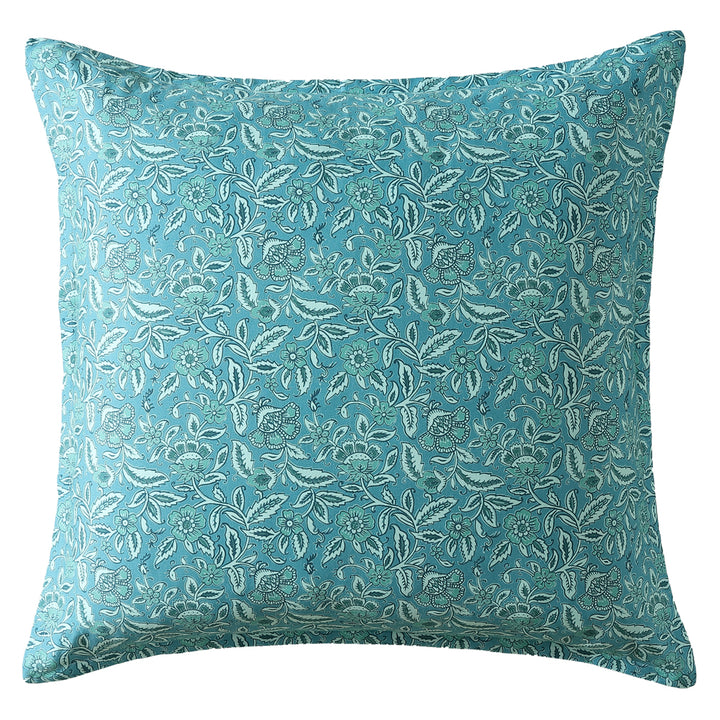 Logan and Mason Jessa Teal European Pillowcase | My Linen