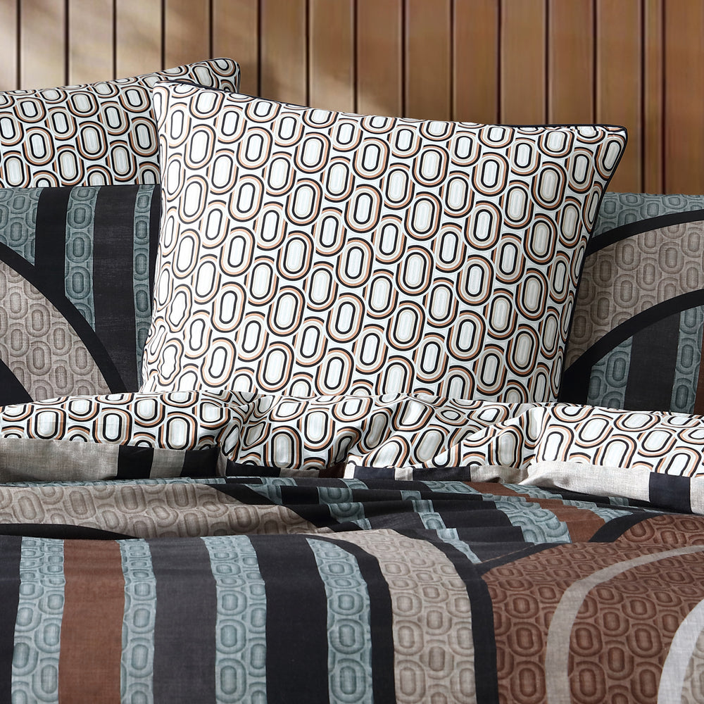 Logan and Mason Journey Linen European Pillowcase Lifestyle | My Linen