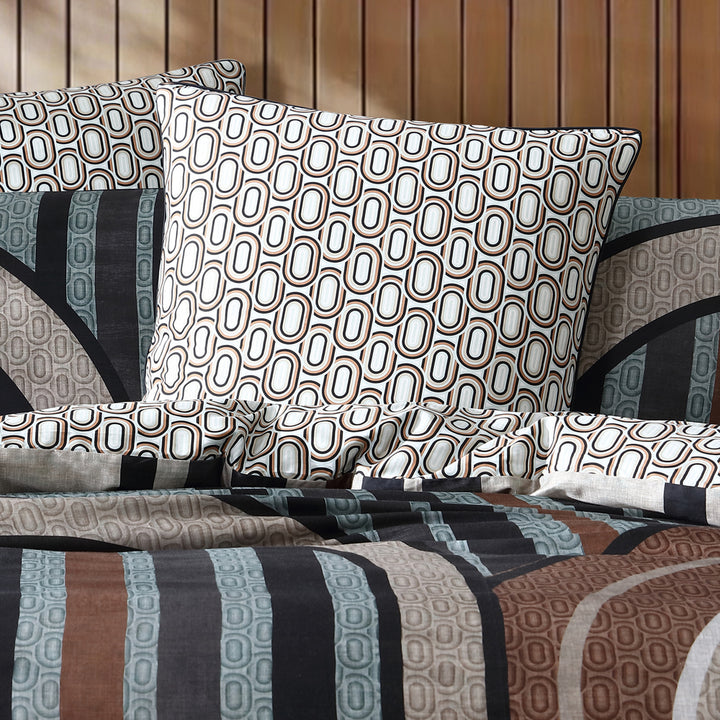 Logan and Mason Journey Linen European Pillowcase Lifestyle | My Linen