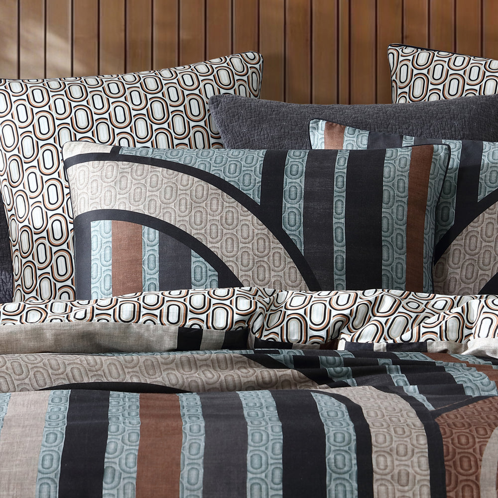 Logan and Mason Journey Linen Quilt Cover Set Pillow | My Linen