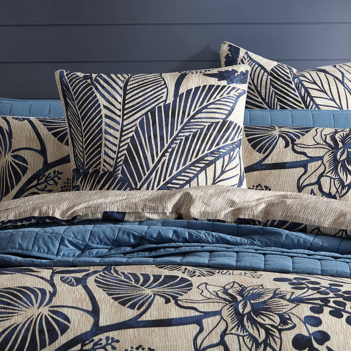 Kuranda Blue Quilt Cover Set | Super King