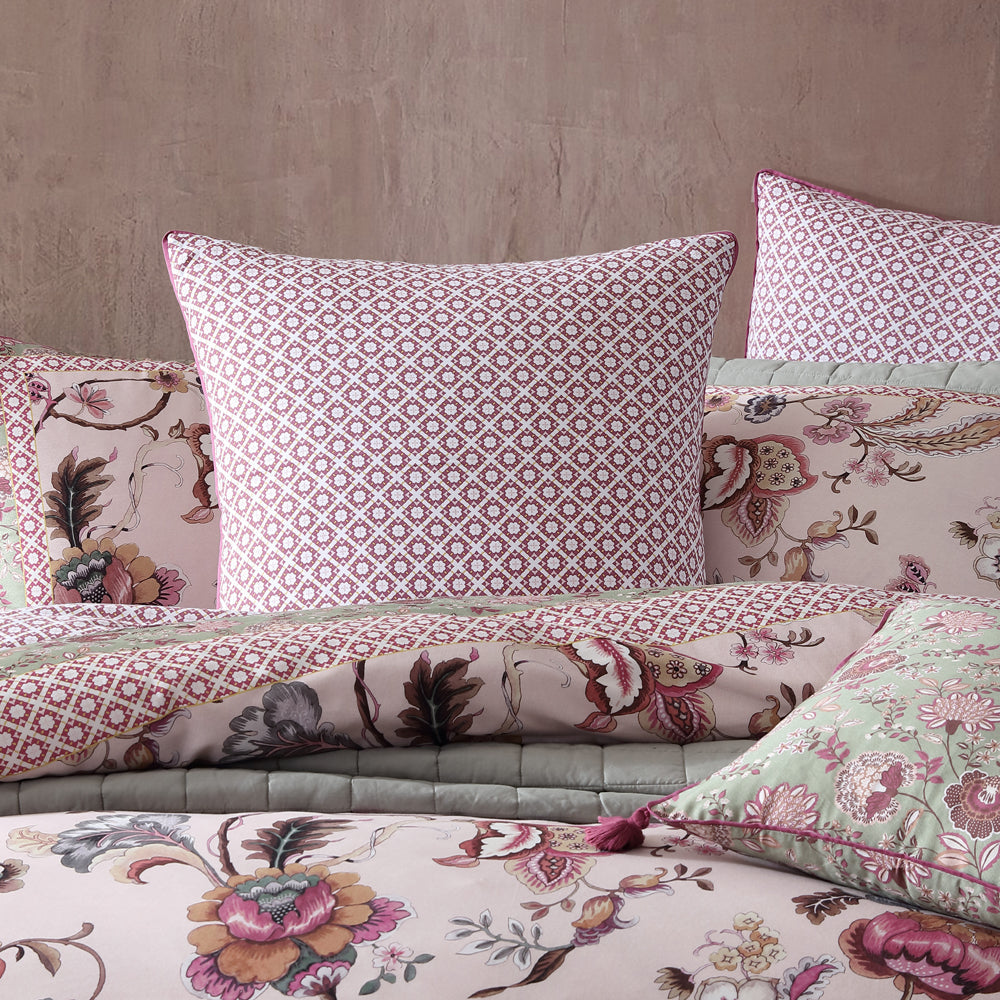 Lorelai Rose Quilt Cover Set | Queen Bed