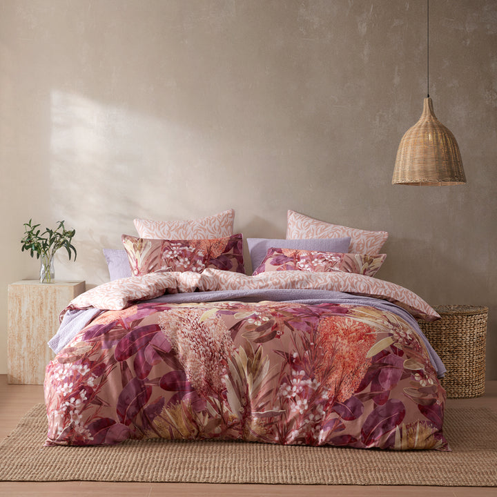 Logan and Mason Marla Rose Quilt Cover Set | My Linen