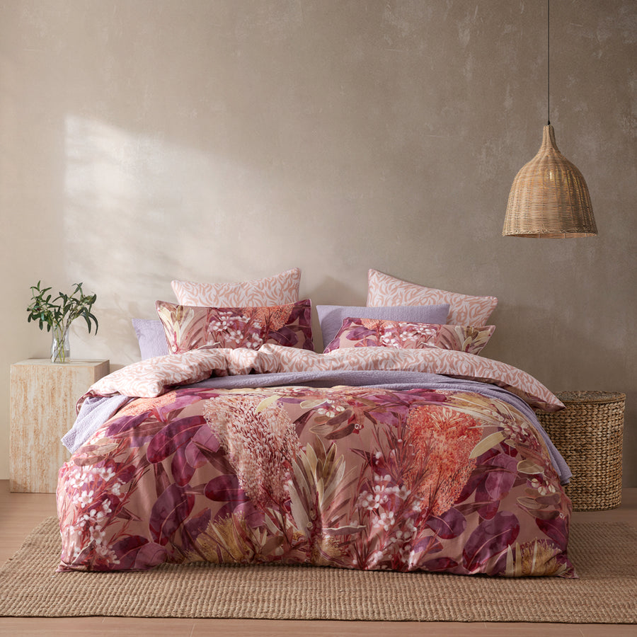 Logan and Mason Marla Rose Quilt Cover Set | My Linen