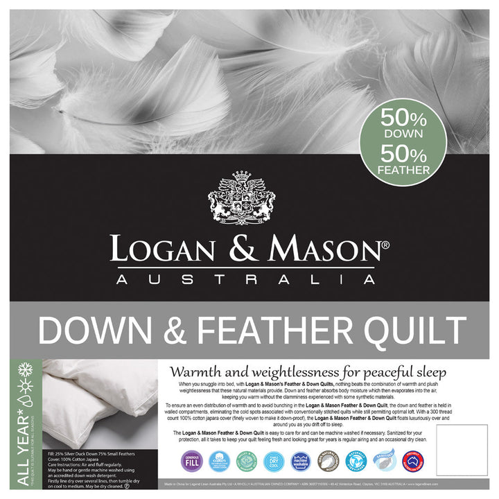 50/50 Duck Down and Feather Quilt / Doona | Super King