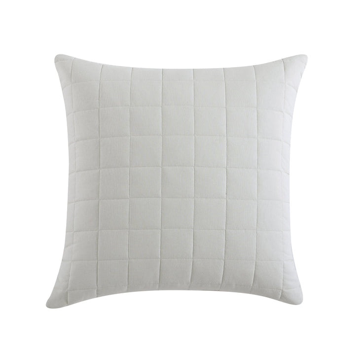 Rhodes Silver Square Filled Cushion