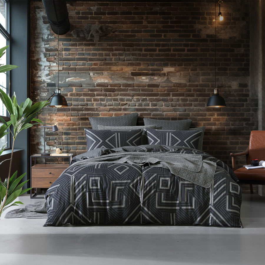 Logan and Mason Ross Midnight Quilt Cover Set | My Linen