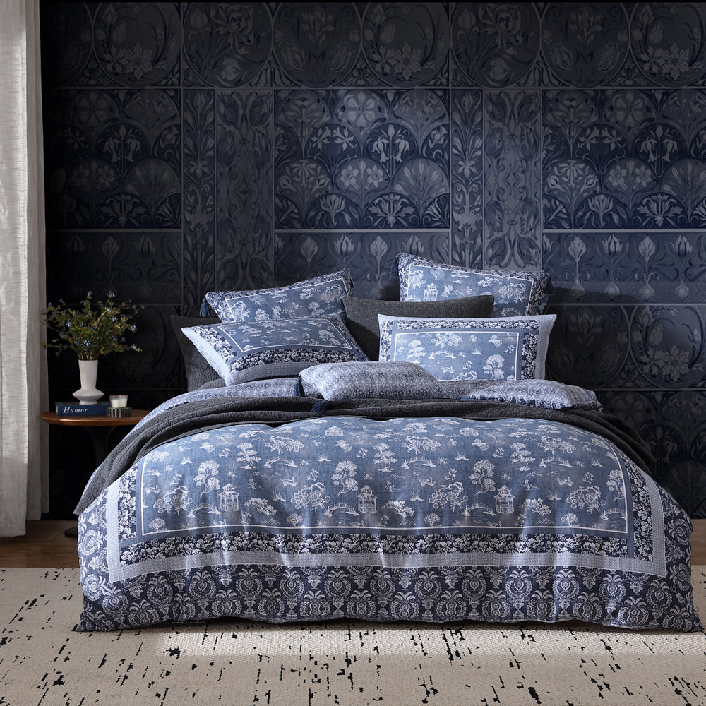 Logan and Mason Sakura Quilt Cover Set | My Linen