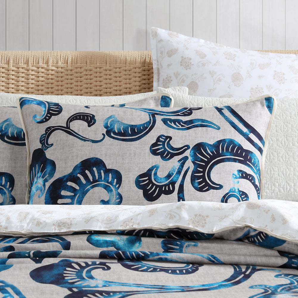 Logan and Mason Sardinia Coast Quilt Cover Set Pillow | My Linen