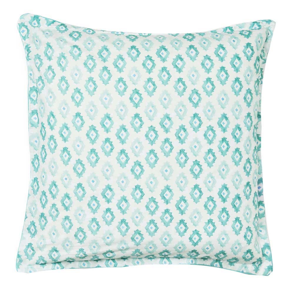 Taraji Teal European Pillowcase