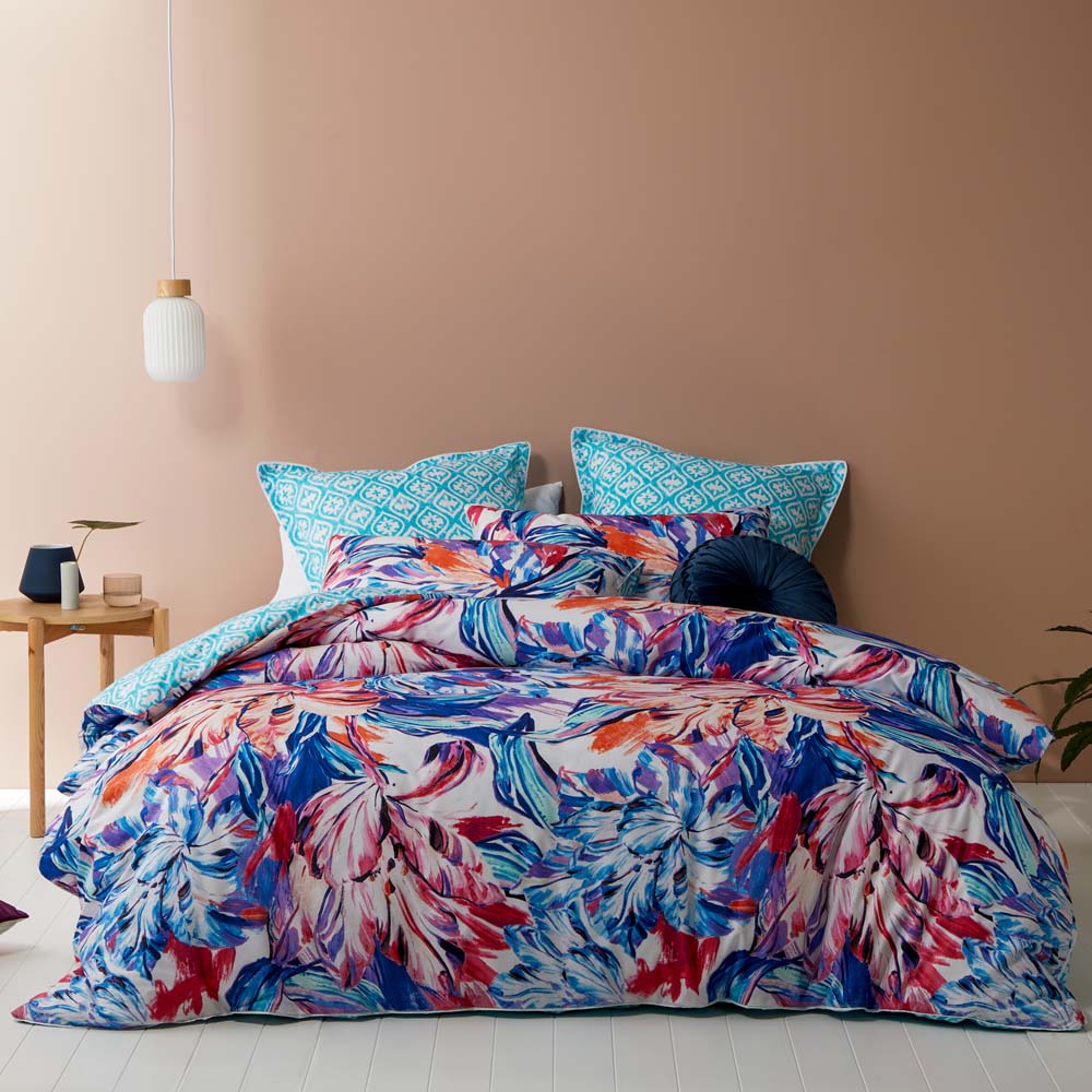 Tiapo Bloom Quilt Cover Set | Queen Bed