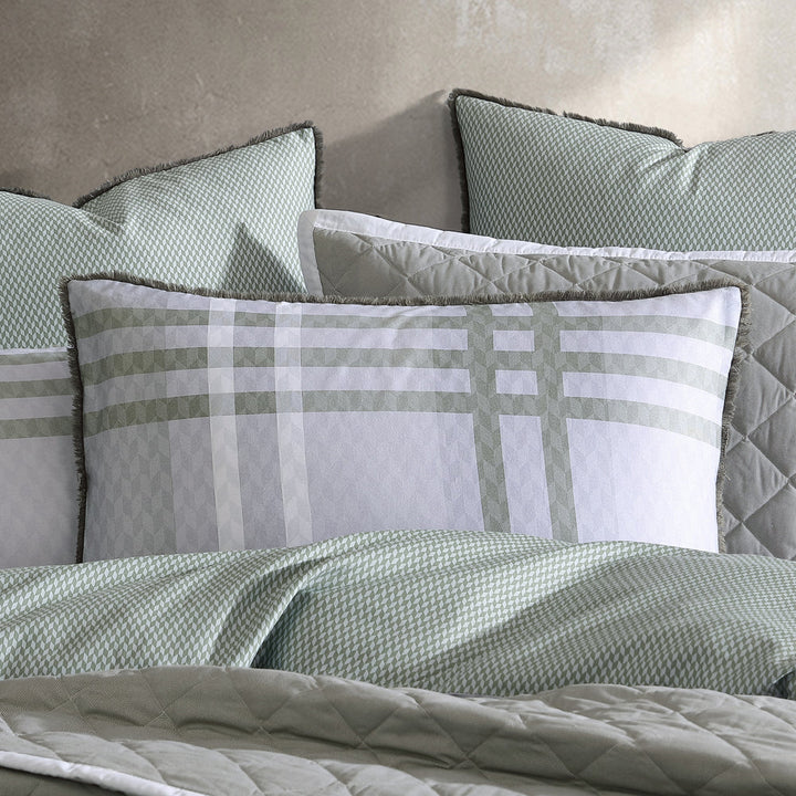 Yarmouth Sage Quilt Cover Set | King Bed