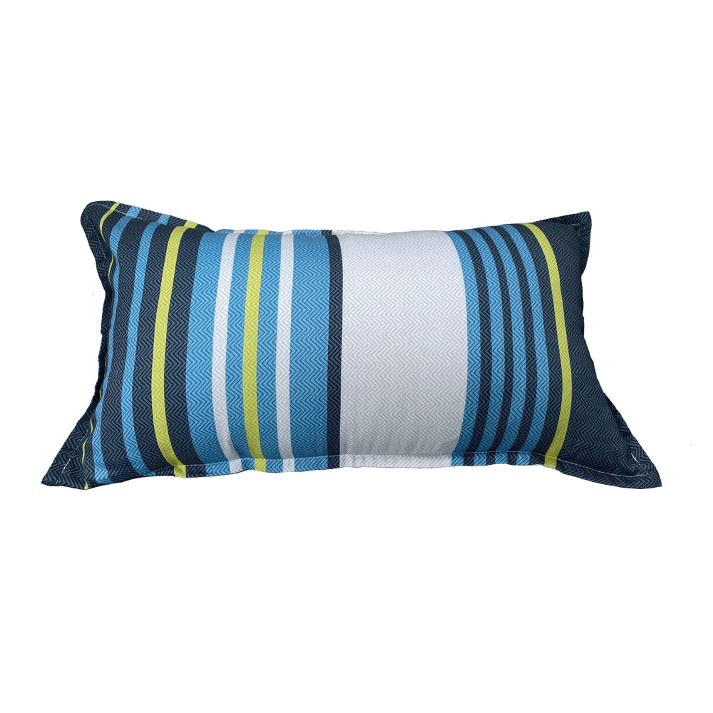 Zayn Blue Breakfast Filled Cushion