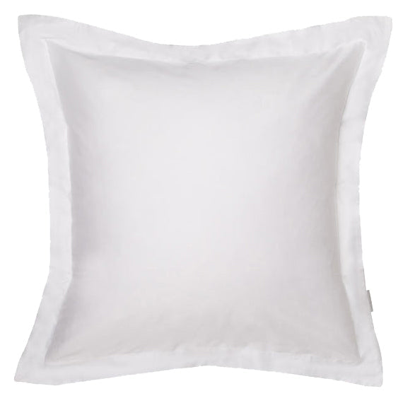 100% Egyptian Cotton 400TC White European Pillowcase