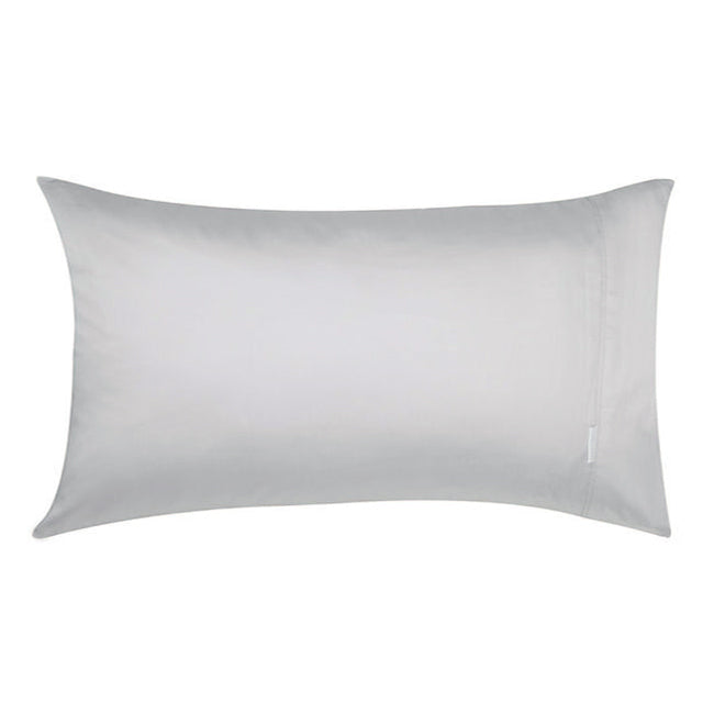 100% Egyptian Cotton 400TC Silver King Pillowcase Pair | 2 Pack