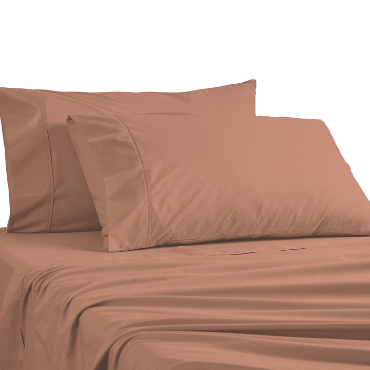 100% Egyptian Cotton Sheet Set 400TC Cedar | Double Bed