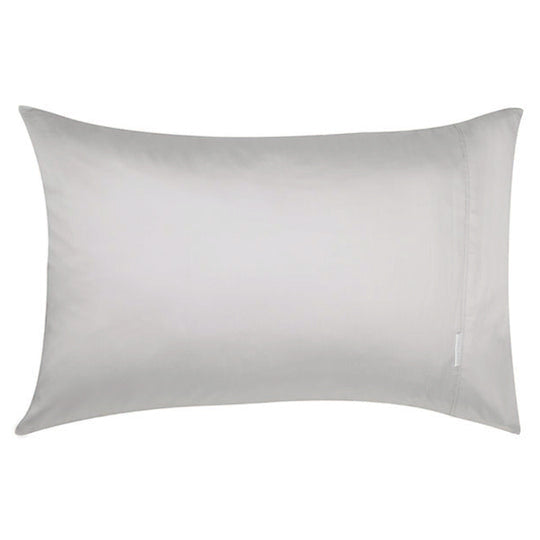 100% Egyptian Cotton 400TC Silver Standard Pillowcase Pair | 2 Pack