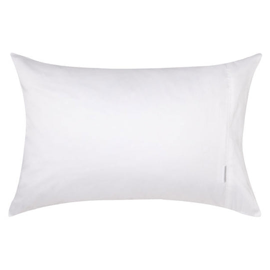 100% Egyptian Cotton 400TC White Standard Pillowcase Pair | 2 Pack