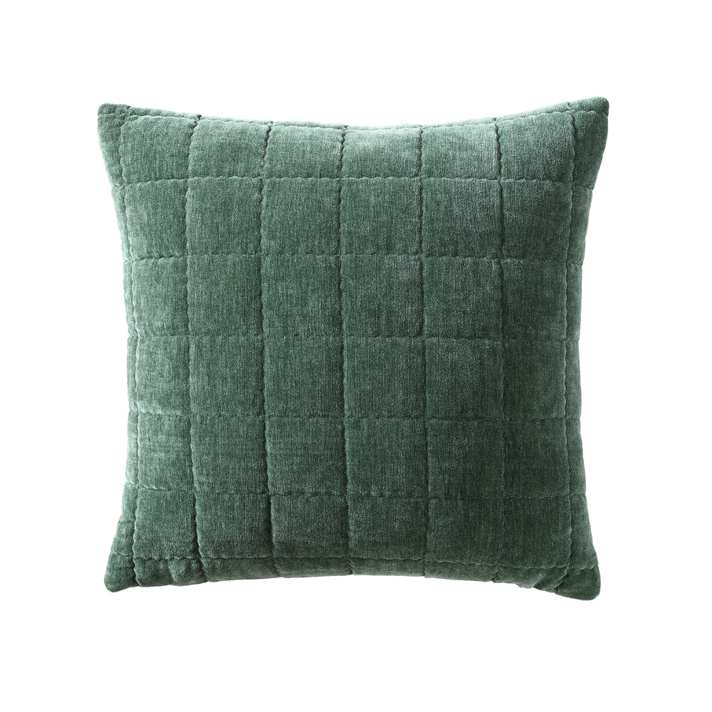 Platinum Logan and Mason Apollo Cilantro Square Filled Cushion | My Linen