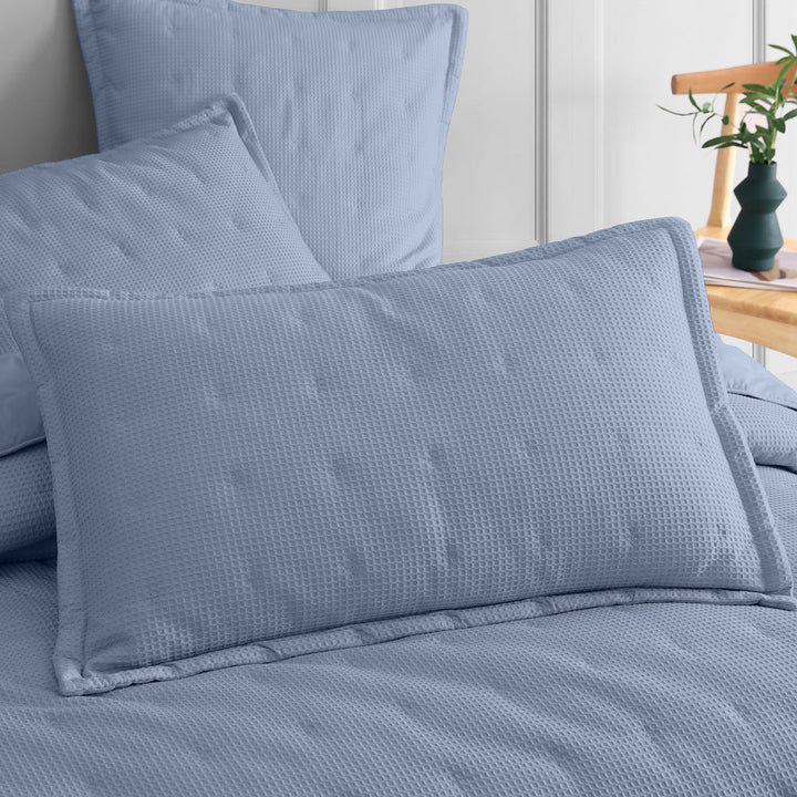 Ascot Steel Pillowsham Pair | 2 Pack