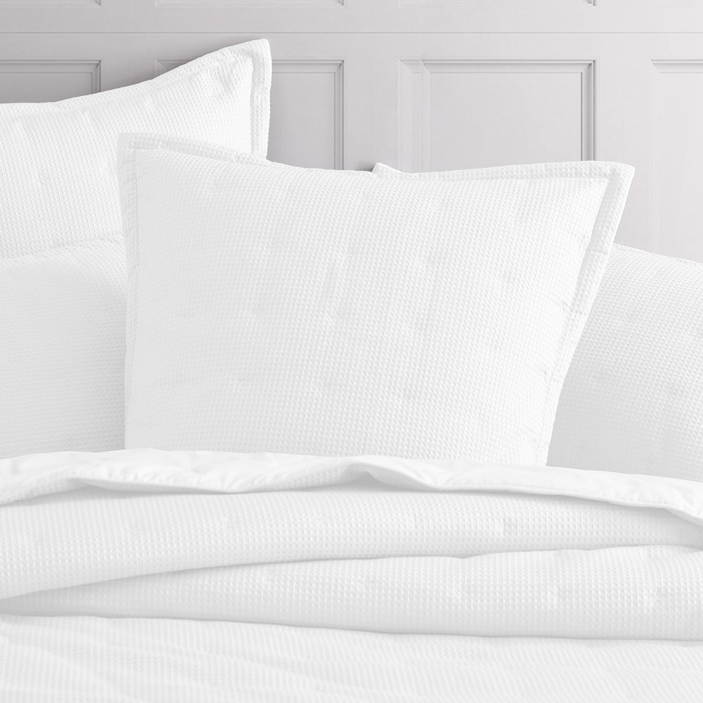 Ascot White European Sham