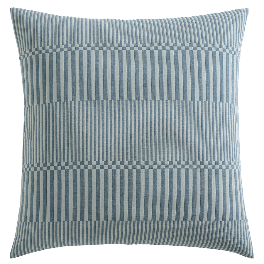 Platinum Logan and Mason Axis Aegean European Pillowcase | My Linen