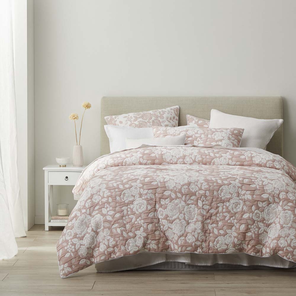 Coralie Dusk Quilt Cover Set | Queen Bed