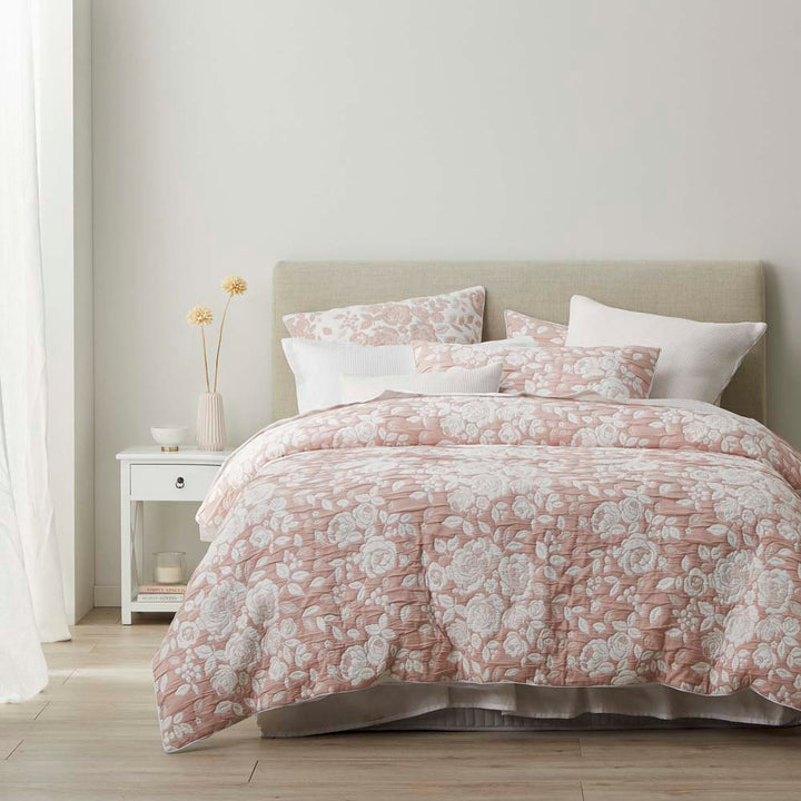 Coralie Dusk Quilt Cover Set | Queen Bed