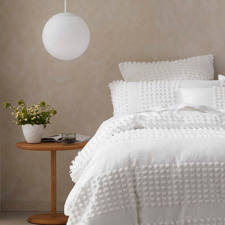 Dream White Quilt Cover Set | Double Bed