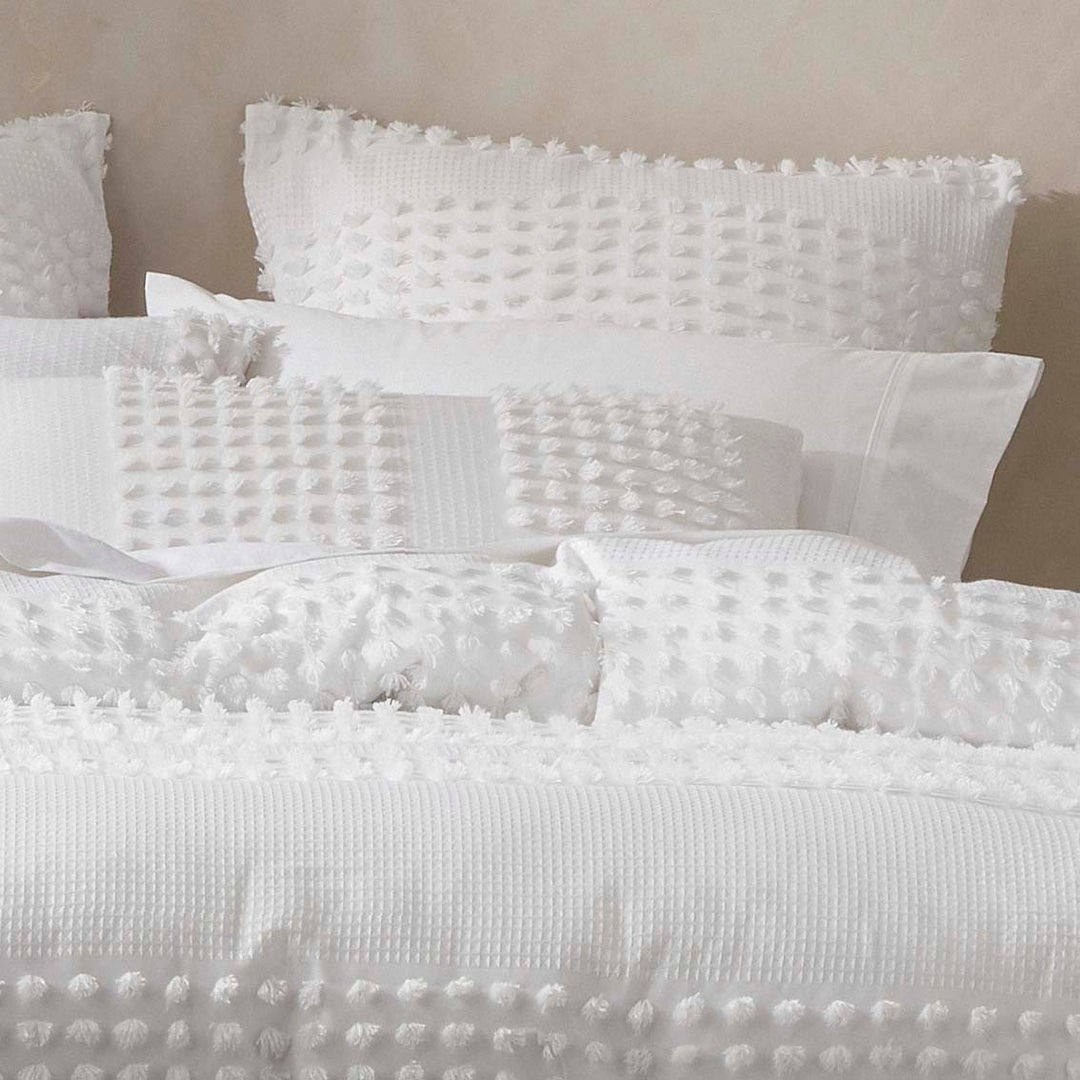 Dream White Quilt Cover Set | Double Bed