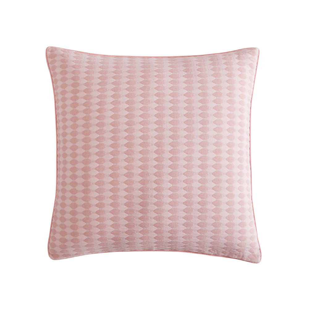 Frankie Blush Square Filled Cushion