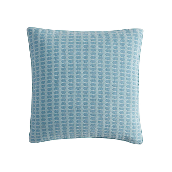 Frankie Turquoise Square Filled Cushion