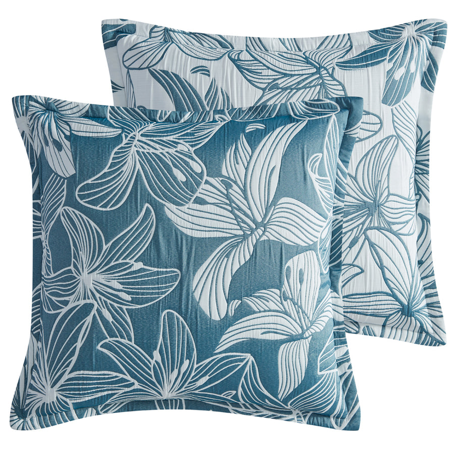 Platinum Logan and Mason Grace Aegean European Pillowcase | My Linen