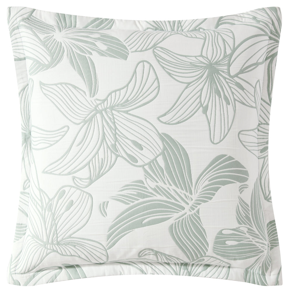 Grace Sage European Pillowcase