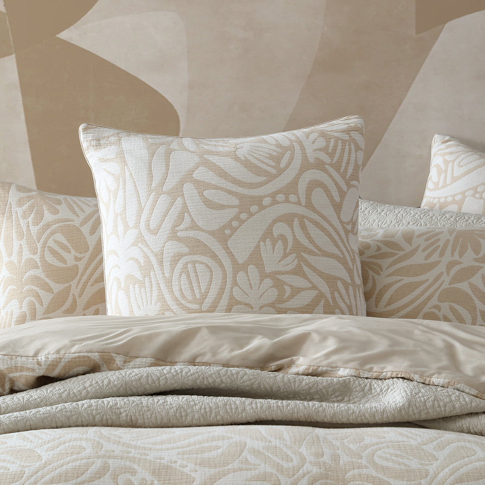 Haven Caramel Quilt Cover Set | Super King