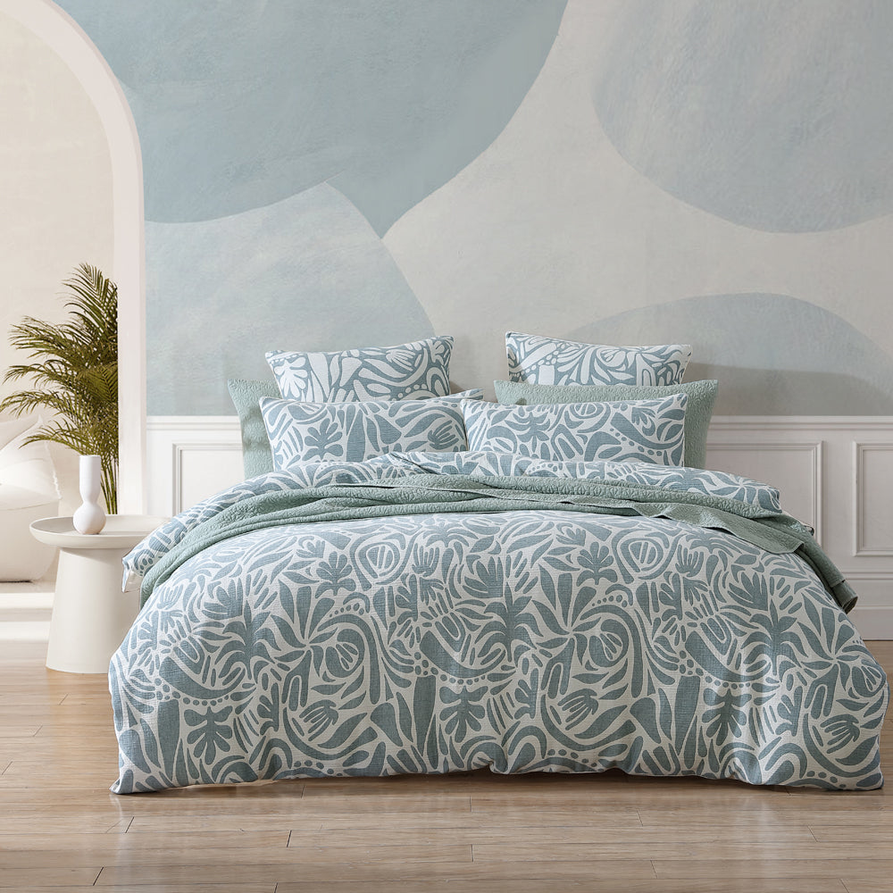 Haven Surf Quilt Cover Set | Super King