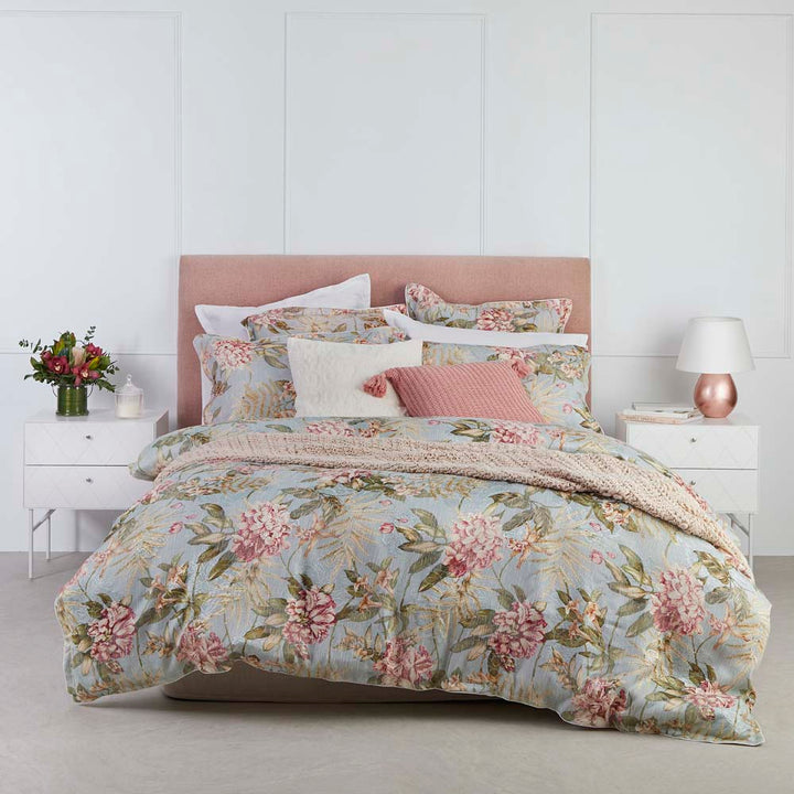 Hazelwood Green Quilt Cover Set | King Bed