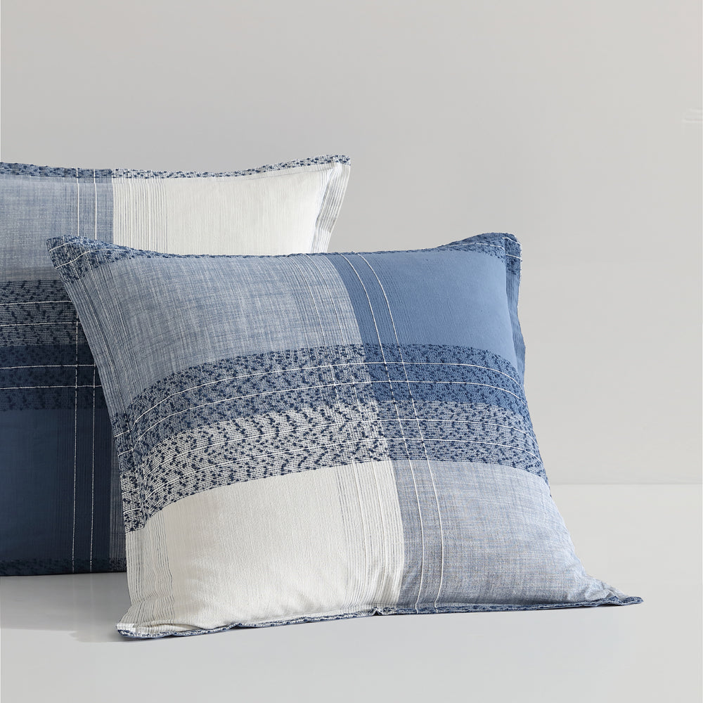 Logan and Mason Heritage Slate European Pillowcase Lifestyle | My Linen